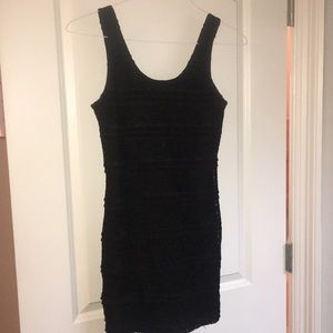 Lacey black dress